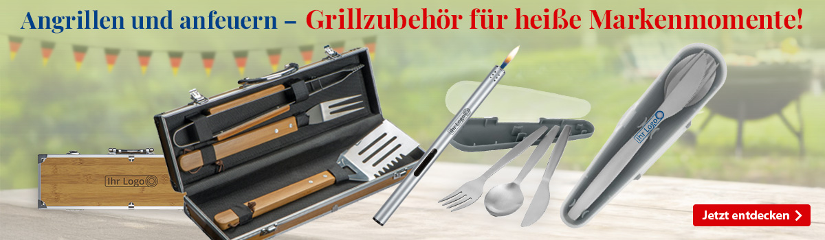  Grillzubehör mit Logo bedrucken bei BETTMER – Erfolgreiche Werbeartikel