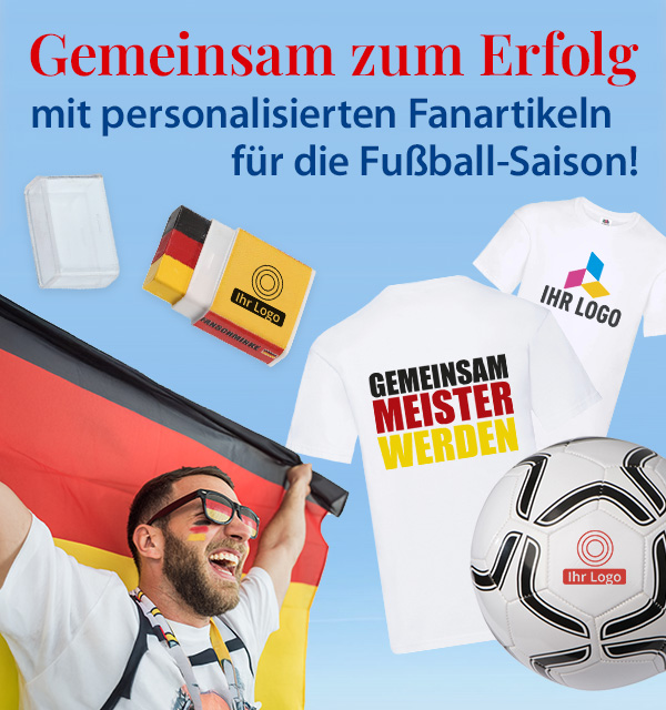  Fanartikel für Ihre Marke!