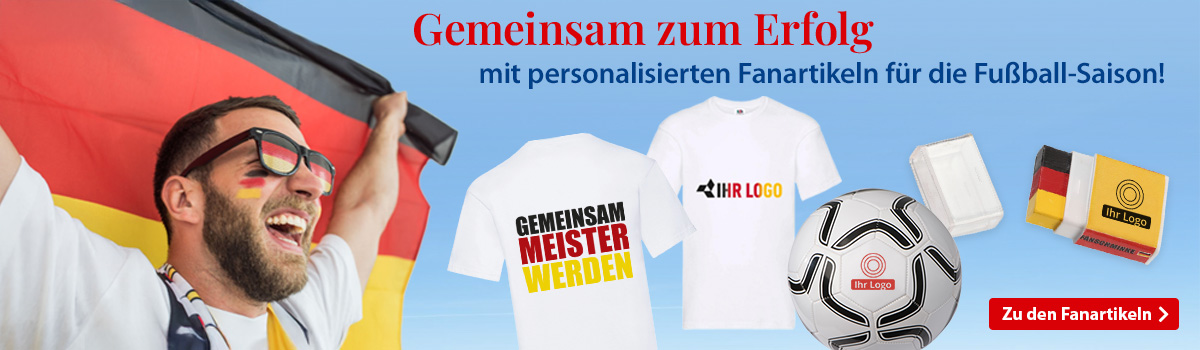  Fanartikel für Ihre Marke!