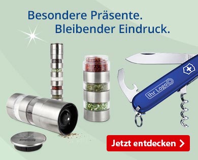 Besondere Präsente. Bleibender Eindruck.