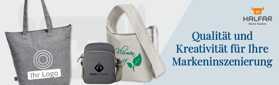 Werbeartikel von Halfar online bestellen bei BETTMER – Erfolgreiche Werbeartikel