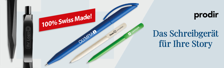 Werbeartikel von Prodir online bestellen bei BETTMER – Erfolgreiche Werbeartikel