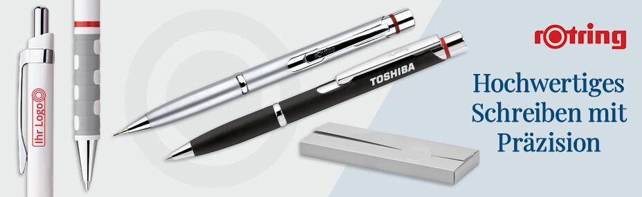 Hochwertige Rotring Kugelschreiber & Bleistifte - Erfolgreiche Werbeartikel im BETTMER Onlineshop