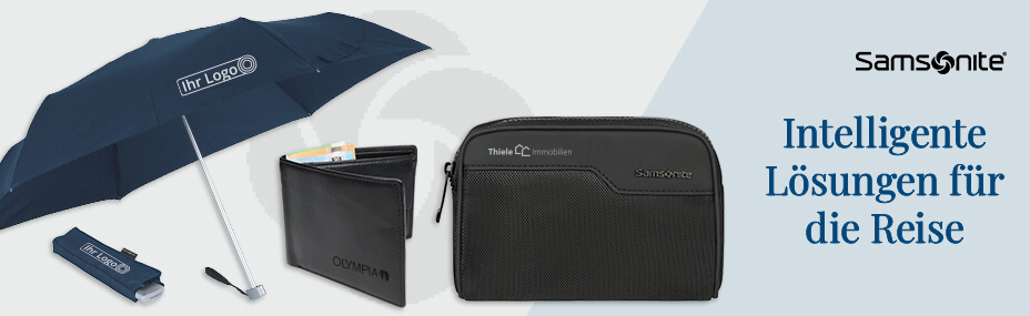 Intelligente Reise-Lösungen von Samsonite - Erfolgreiche Werbeartikel im BETTMER Onlineshop