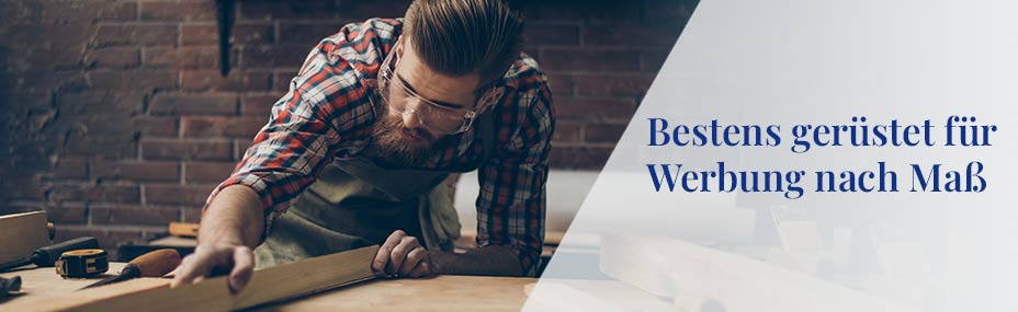 Werkstatt Werbeartikel mit Logo bedrucken bei BETTMER – Erfolgreiche Werbeartikel