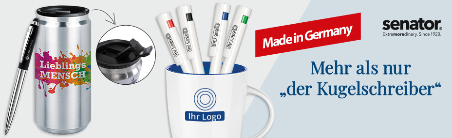 Kugelschreiber von senator mit Logo bedrucken bei BETTMER – Erfolgreiche Werbeartikel
