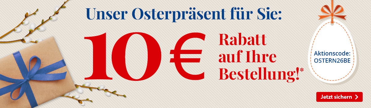  Unser Osterpräsent für Sie: 10€ Rabatt auf Ihre Bestellung bei BETTMER – Erfolgreiche Werbeartikel