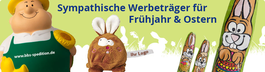Sympathische Werbeträger für Frühjahr & Ostern