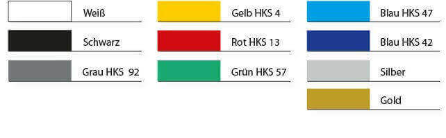 Standardfarben