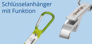 Schlüsselanhänger mit Funktion mit Logo bedrucken bei BETTMER – Erfolgreiche Werbeartikel
