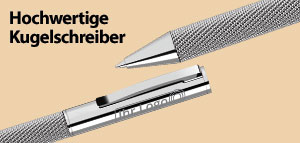 Hochwertige Kugelschreiber mit Logo bedrucken bei BETTMER – Erfolgreiche Werbeartikel