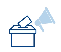 Werbemittel für Parteien