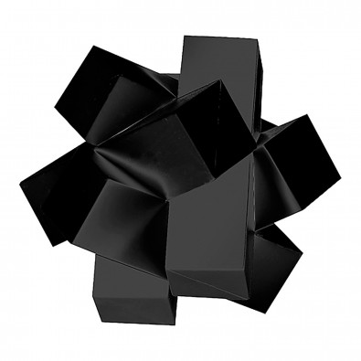 Pussycat 3D-Geduldspiel Sixbricks, schwarz Pussycat 3D-Geduldspiel Sixbricks, schwarz