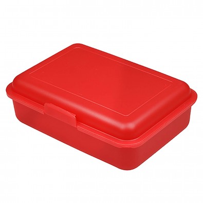 Vorratsdose School-Box mittel, trend-rot PP Vorratsdose School-Box mittel, trend-rot PP