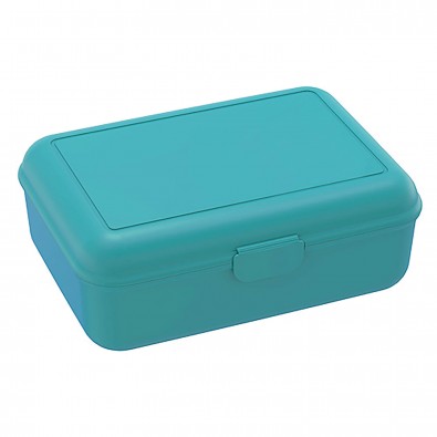 Vorratsdose School-Box deluxe, mit Trennschale, teal Vorratsdose School-Box deluxe, mit Trennschale, teal