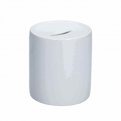 Spardose "Ceramica", weiß Spardose "Ceramica", weiß