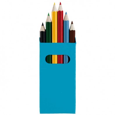 Buntstifte 6-teilig Blau Buntstifte 6-teilig Blau