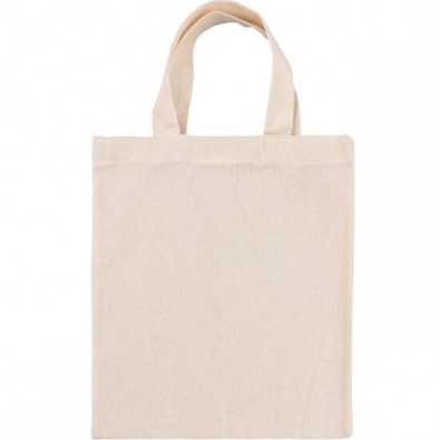 Mini-Baumwolltasche Natur Mini-Baumwolltasche Natur