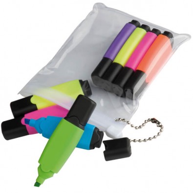 Textmarker-Set Shining, 8-tlg.