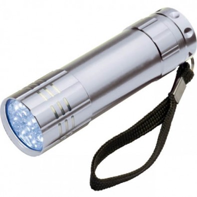 Aluminium-LED-Lampe Silber Aluminium-LED-Lampe Silber