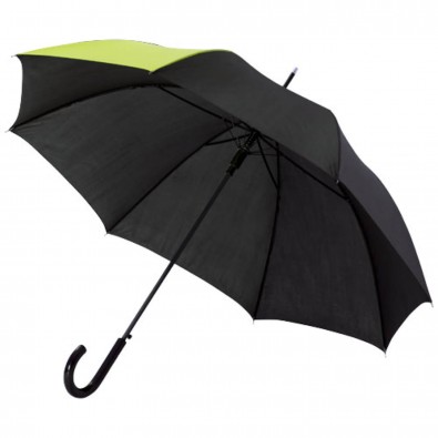 23" Lucy Automatikschirm, neongrün,schwarz 23" Lucy Automatikschirm, neongrün,schwarz