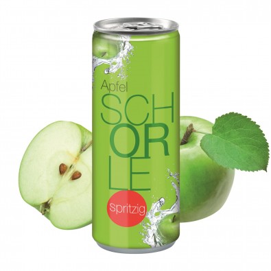 250 ml Apfelschorle "Spritzig" - Fullbody 250 ml Apfelschorle "Spritzig" - Fullbody
