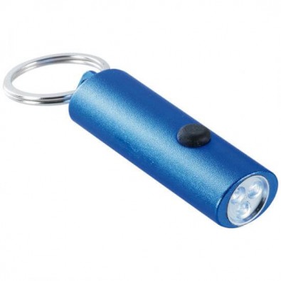 3er LED-Taschenlampe Blau/Metallic 3er LED-Taschenlampe Blau/Metallic