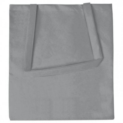 Joytex® Vliestasche Textile mit langen Henkeln, Hellgrau Joytex® Vliestasche Textile mit langen Henkeln, Hellgrau