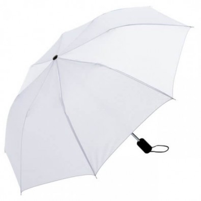 Taschenschirm Weiß