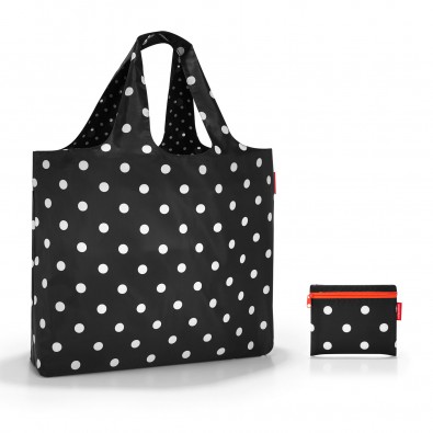 Original Reisenthel® mini maxi beachbag mixed dots, schwarz / weiß Original Reisenthel® mini maxi beachbag mixed dots, schwarz / weiß
