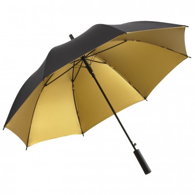 FARE® Stockschirm Doubleface, Schwarz/Gold FARE® Stockschirm Doubleface, Schwarz/Gold