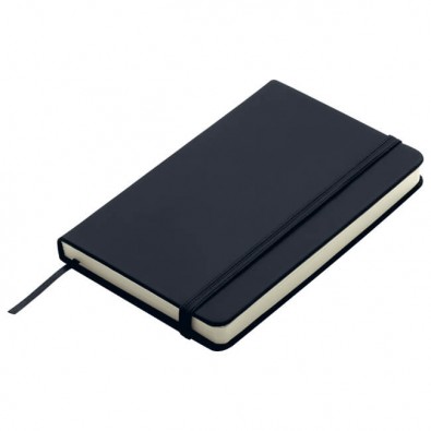 Notizbuch Happy, DIN A5, Schwarz Notizbuch Happy, DIN A5, Schwarz