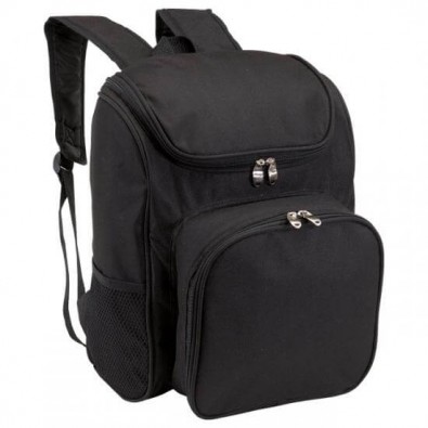 Picknick-Rucksack Snack, Schwarz Picknick-Rucksack Snack, Schwarz
