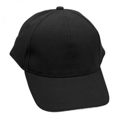 5-Panel Sandwich-Cap, Schwarz/Weiß 5-Panel Sandwich-Cap, Schwarz/Weiß