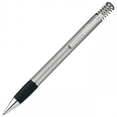 Senator® Druckkugelschreiber Softspring Silber