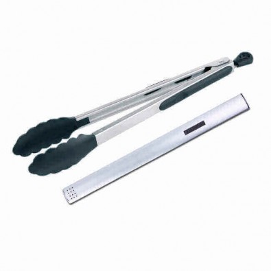 Design Grill-Set mit silbernem Stabfeuerzeug Design Grill-Set mit silbernem Stabfeuerzeug