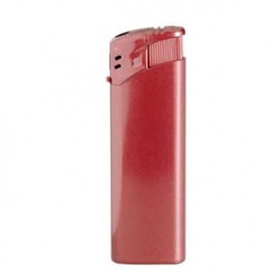 Piezo Metallic-Feuerzeug, Rot Piezo Metallic-Feuerzeug, Rot
