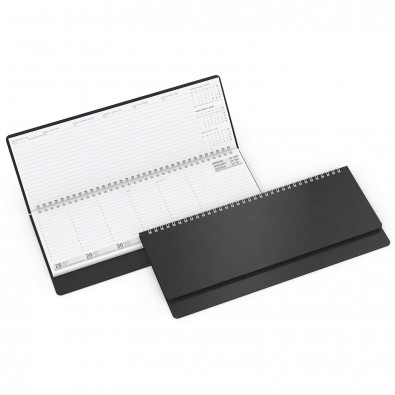 Querkalender Ideal II 2018 Schwarz
