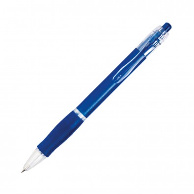 Kugelschreiber Atlantis, Blau/Frosted Kugelschreiber Atlantis, Blau/Frosted