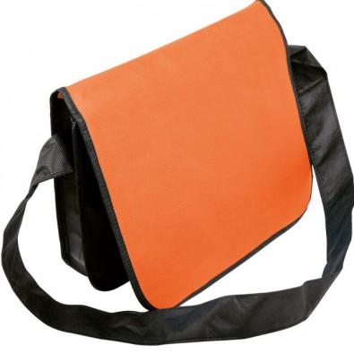 Vlies-Business-Umhängetasche, Orange Vlies-Business-Umhängetasche, Orange