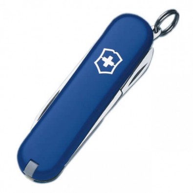 Original Victorinox Taschenmesser Classic SD, 7 Funktionen Blau
