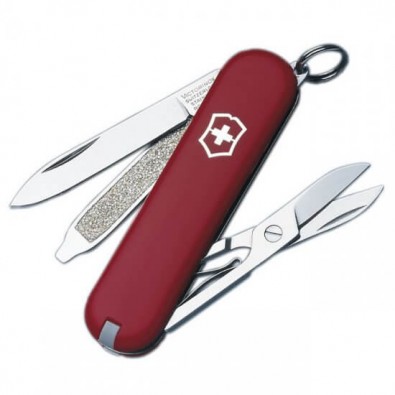 Original Victorinox Taschenmesser Classic SD, 7 Funktionen, Rot Original Victorinox Taschenmesser Classic SD, 7 Funktionen, Rot