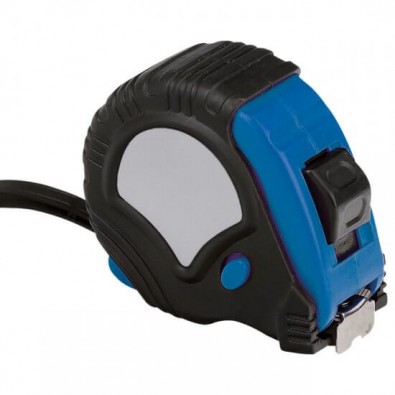 Rollbandmaß, Schwarz/Blau, 3m Rollbandmaß, Schwarz/Blau, 3m