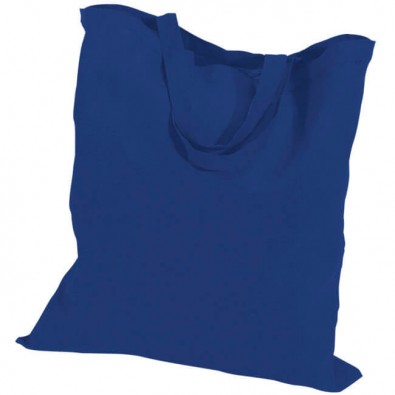 Baumwolltasche, kurze Henkel, Navyblau, 4-farbig bedruckbar Baumwolltasche, kurze Henkel, Navyblau, 4-farbig bedruckbar
