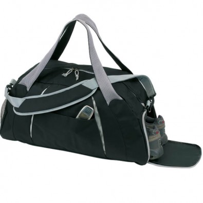 Sport-/Reisetasche Ready Schwarz/Grau