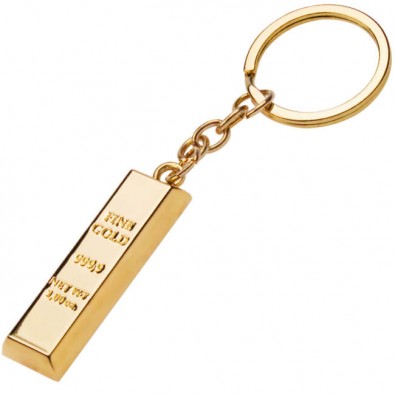Schlüsselanhänger Goldbarren Schlüsselanhänger Goldbarren