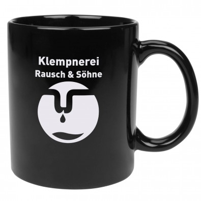 Keramikbecher Carina, Schwarz Keramikbecher Carina, Schwarz
