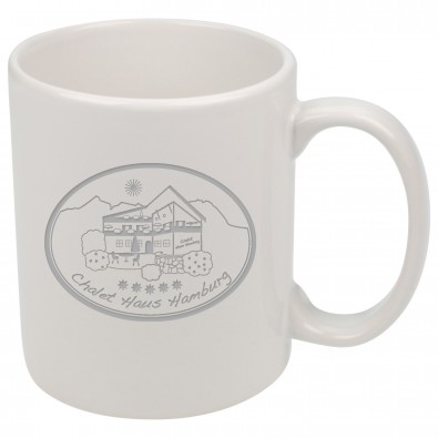 Keramikbecher Carina, Weiß Keramikbecher Carina, Weiß