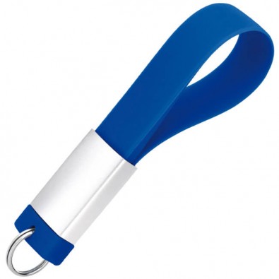 Design-Schlüsselanhänger mit USB-Stick Blau | 4 GB Design-Schlüsselanhänger mit USB-Stick Blau | 4 GB