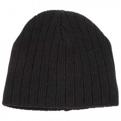 Strickmütze Ischgl Schwarz